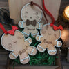 Set of Christmas Ornaments with wooden case #1