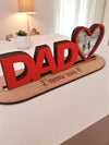 "Dad" επιτραπέζιο διακοσμητικό κορνίζα
