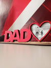 "Dad" επιτραπέζιο διακοσμητικό κορνίζα