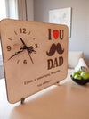 "ΙI love you Dad" ρολόι κορνίζα