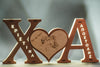 Valentine’s Led lamp with your monograms