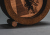 Round table clock with your photo