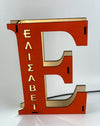 Monogram Led Lamp with your name