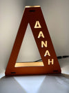 Monogram lamp 30cm with your name