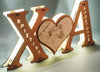 Valentine’s Led lamp with your monograms