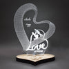 Led lamp Couple Love