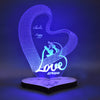 Led lamp Couple Love