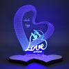 Led lamp Couple Love