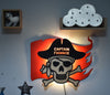 Pirate wall lamp