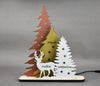 Forest Christmas table lamp