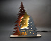 Forest Christmas table lamp