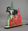 Santa Claus Christmas table lamp