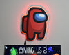 Wall lamp Among Us