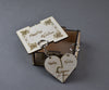 Valentine small box keychain heart