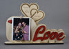 Wooden Frame with pegs for placing your photo