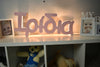 Luminaire with your name 70cm