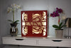 Lighting Monogram 30cm in a frame with your design and name