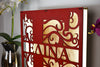 Lighting Monogram 30cm in a frame with your design and name