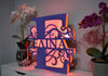 Lighting Monogram 40cm with your design and name