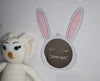 Rabbit decorative mirror