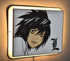 Death Note Kira wall lamp