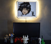 Death Note Kira wall lamp