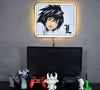 Death Note Kira wall lamp