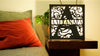 Lighting Monogram 30cm in a frame with your design and name