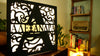 Lighting Monogram 30cm in a frame with your design and name