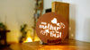 Illuminated wooden decoration My mother is the best