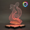 Tisch LED Lampe - Kuss
