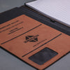 Leder Brieftasche Notebook