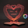 Led lamp Bodies Heart.