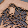 Wooden Notebook Bear