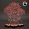  Led lamp Roses