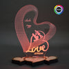 Led lamp Couple Love